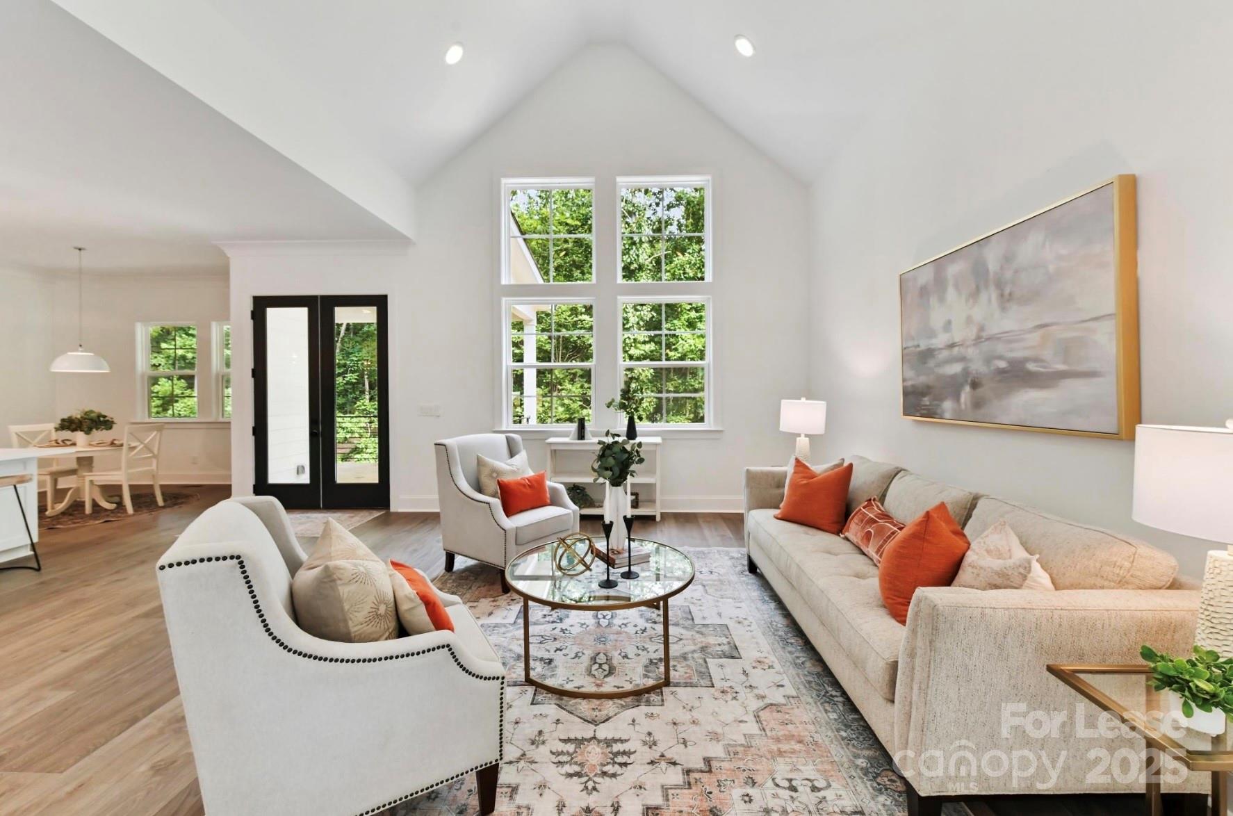 3830 Mill Run Terrell, NC 28682 - Photo 11 of 32 a living room with furniture and a large window