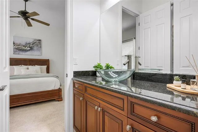 a bunch of flowers in front of it