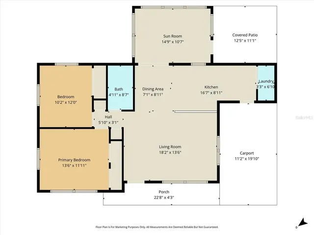 $1,450 | 13 North Wadsworth Avenue, Beverly Hills, FL 34465