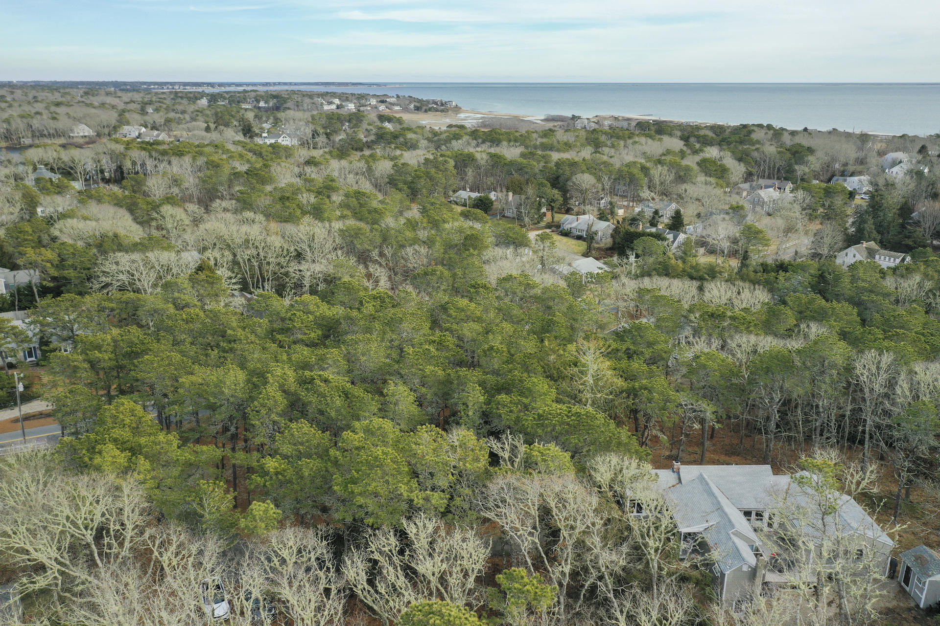 88 Deep Hole Road Harwich Port, MA 02646 - Photo 24 of 30 an aerial view of residential houses with outdoor space