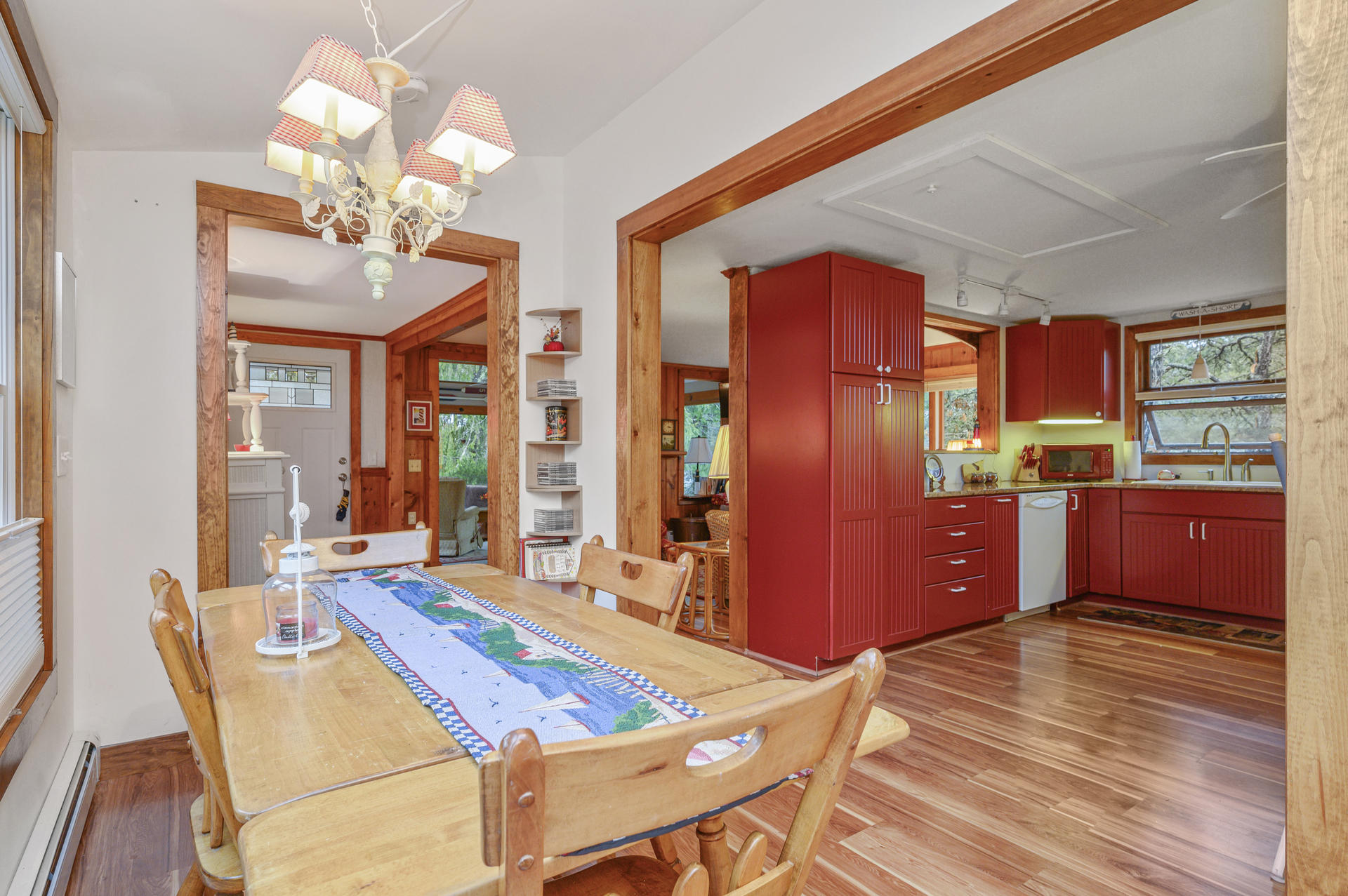 88 Deep Hole Road Harwich Port, MA 02646 - Photo 7 of 30 a dining hall with stainless steel appliances kitchen island granite countertop furniture and a kitchen view