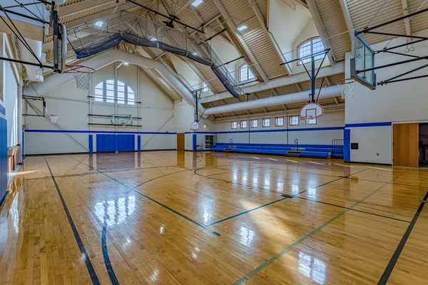 a view of a swimming pool