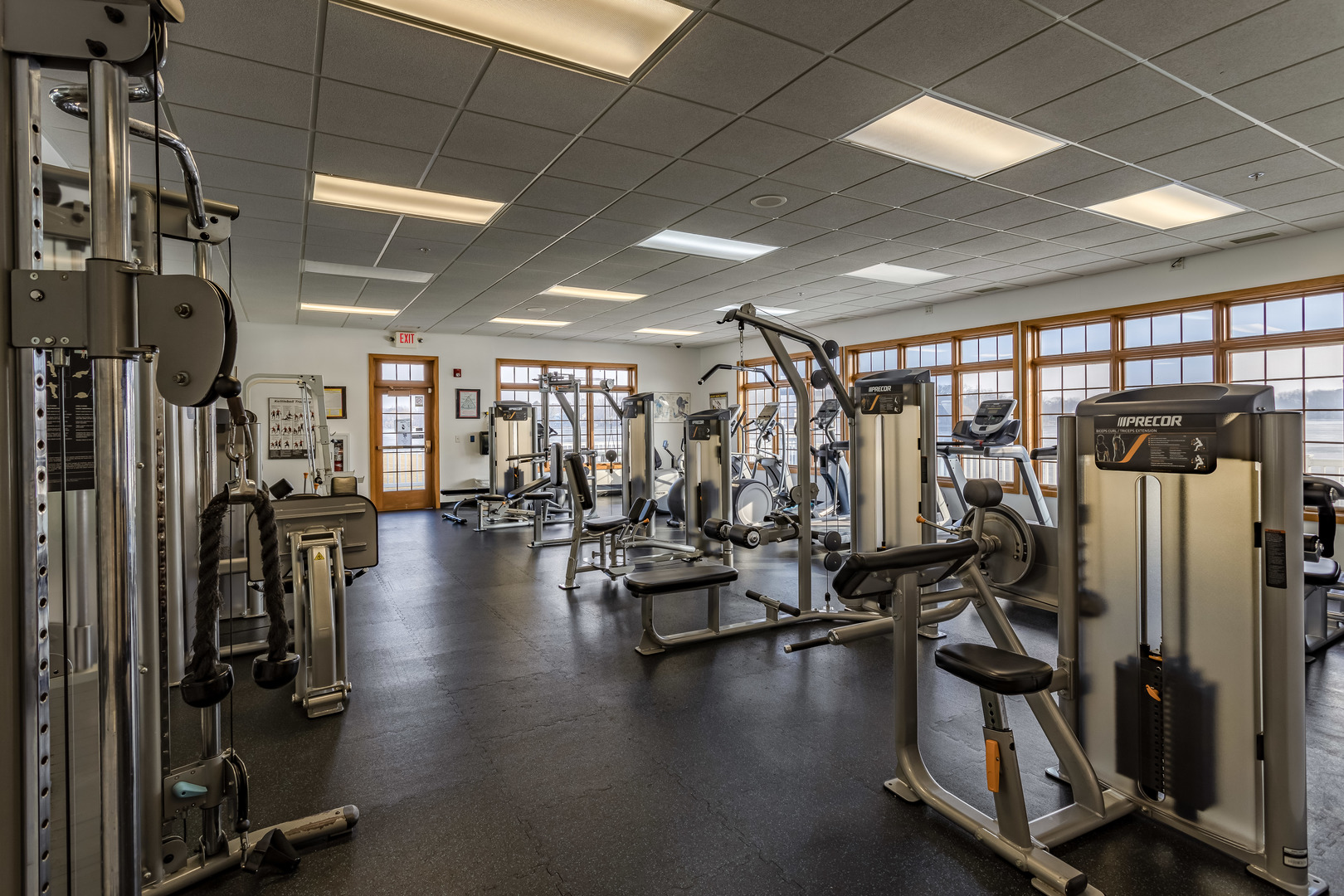 416 Benedict Drive Southwest Poplar Grove, IL 61065 - Photo 7 of 30 a view of a room with gym equipment