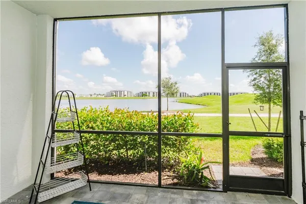 a view of a city from a balcony