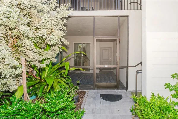 front view of a house with a shower