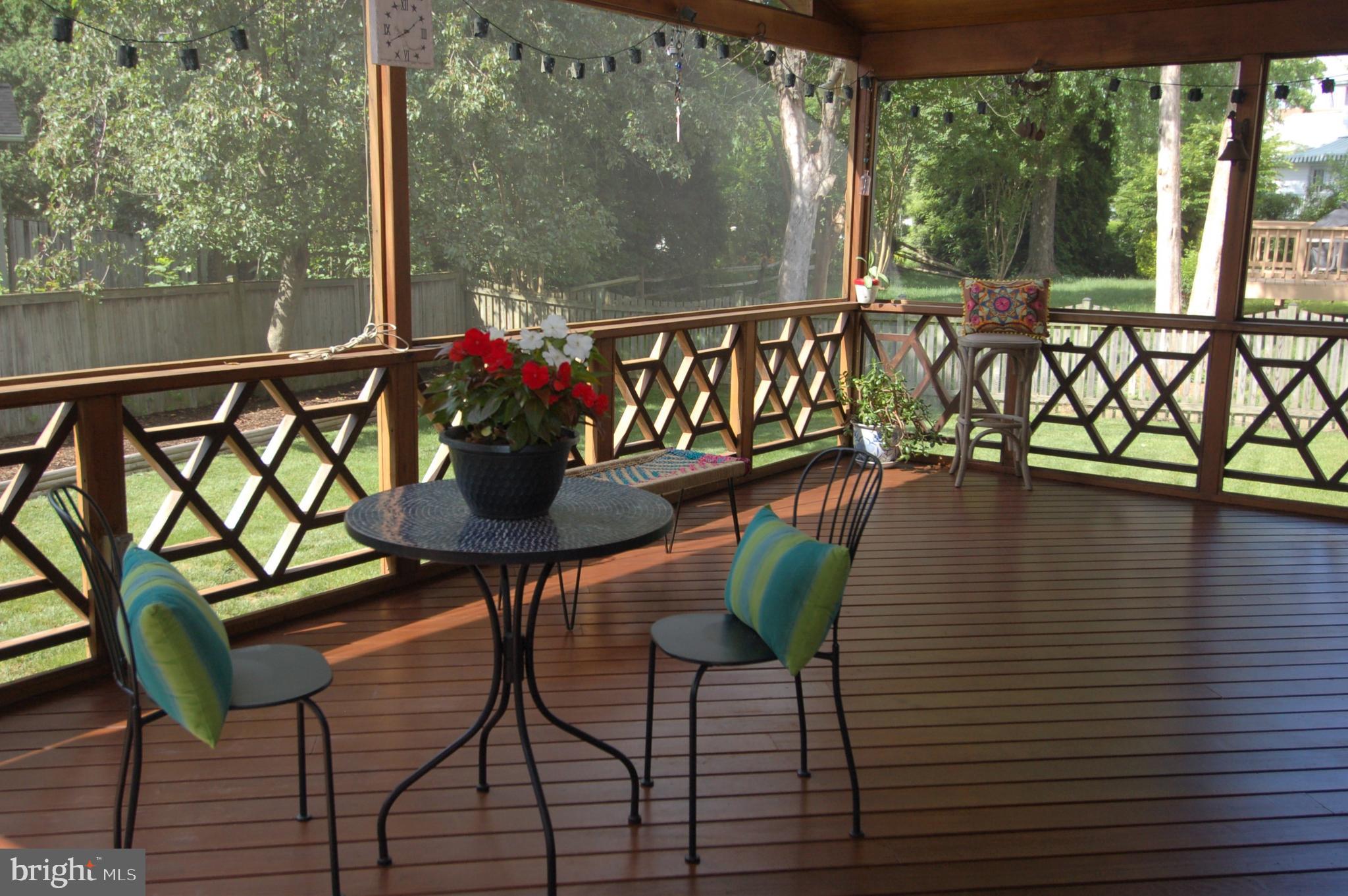13904 Poplar Tree Road Chantilly, VA 20151 - Photo 11 of 34 Spectacular Screened Porch