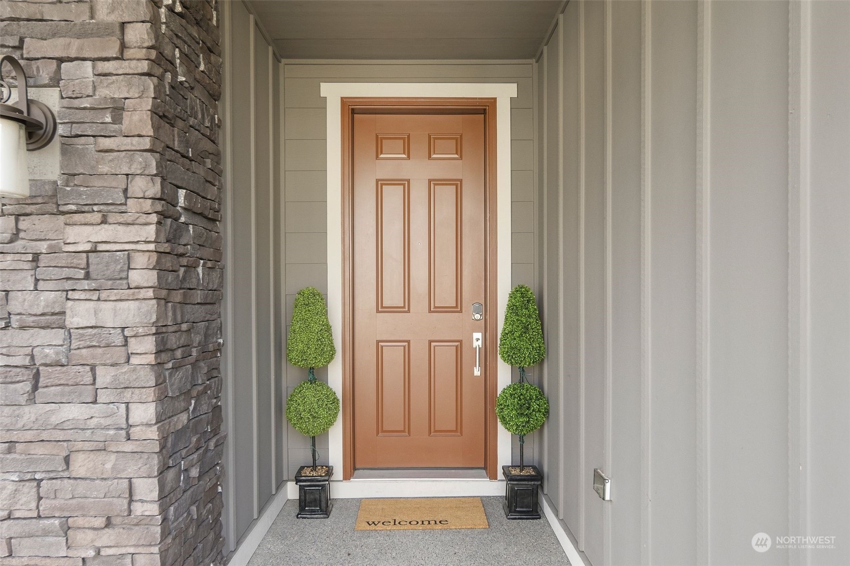 263 Graham Avenue Southeast Renton, WA 98059 - Photo 32 of 40 a view of front door with yellow door