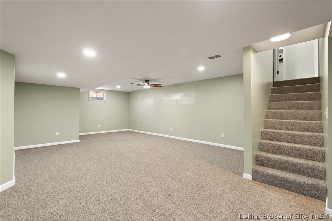3015 Creek Ridge Drive New Albany, IN 47150 - Photo 14 of 48 Family Room in Basement