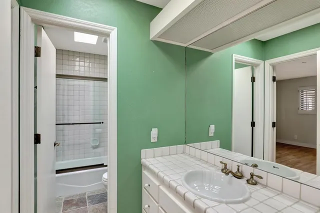 a view of empty room