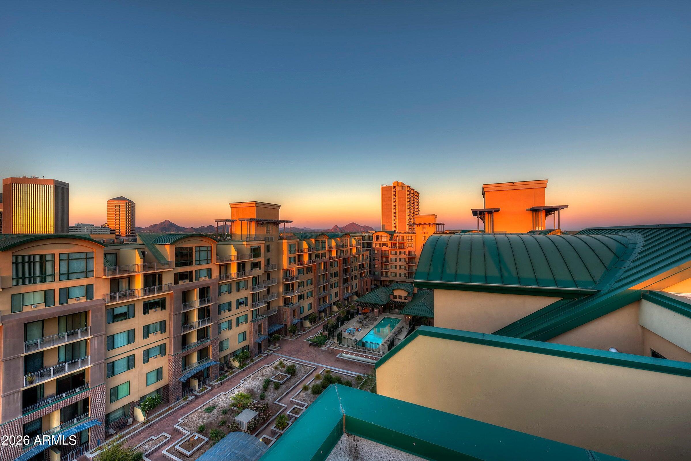 16 West Encanto Boulevard, Unit 12 Phoenix, AZ 85003 - Photo 37 of 42 a view of a balcony with city view