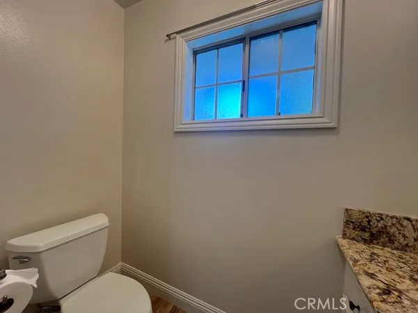 a bathroom with a toilet