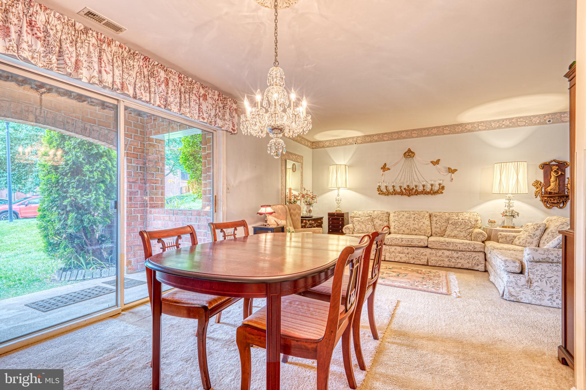 4102 Chardel Road, Unit G Baltimore, MD 21236 - Photo 7 of 24 Dining Room with Sliders to Patio