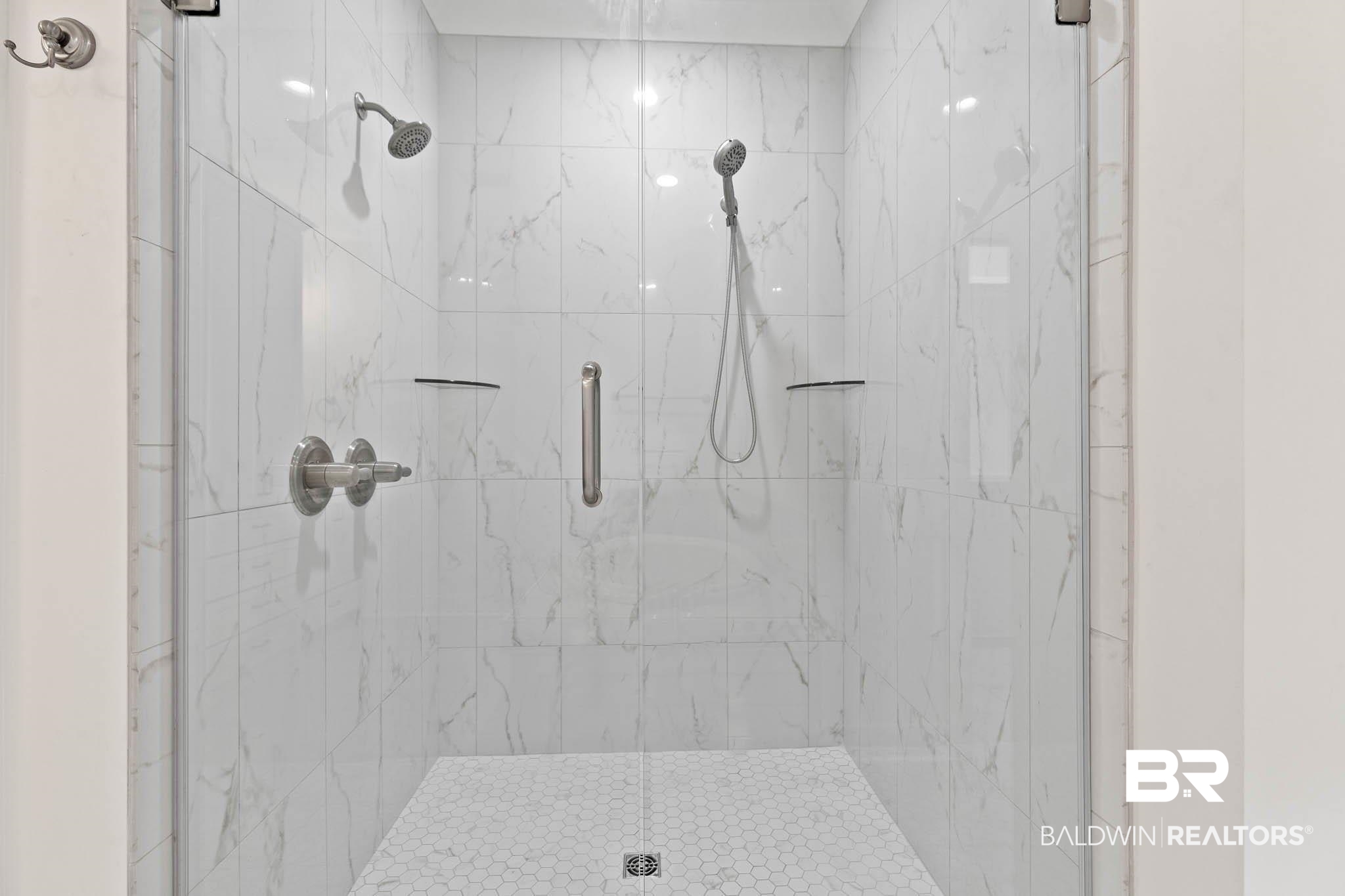 6656 Garrison Drive Daphne, AL 36527 - Photo 29 of 57 Full bathroom with a marble finish shower