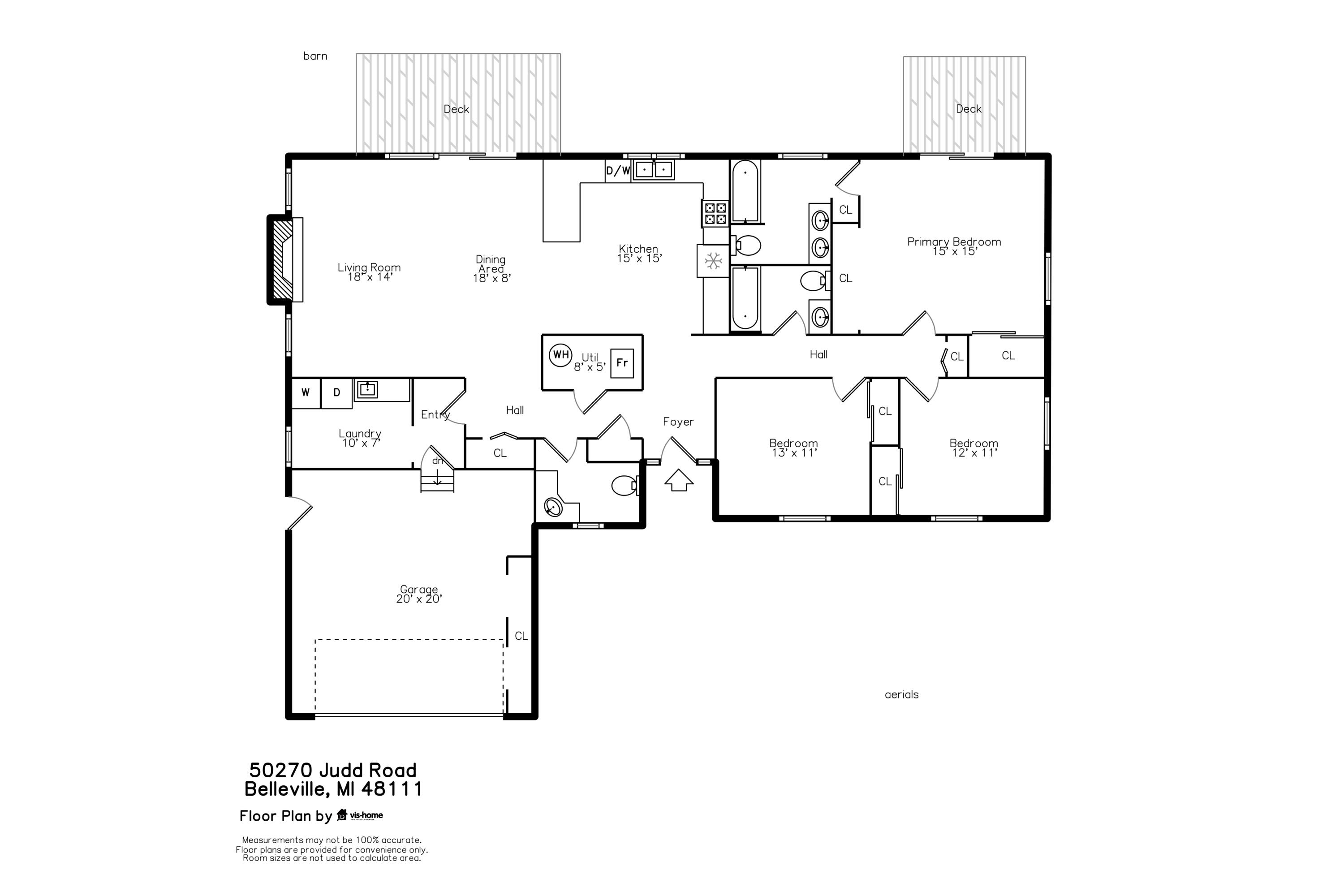 50270 Judd Road Belleville, MI 48111 - Photo 49 of 49 plan_floorhc