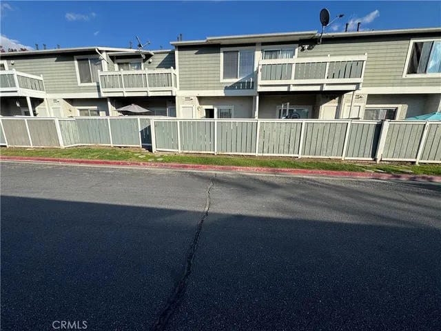 a view of a wooden door