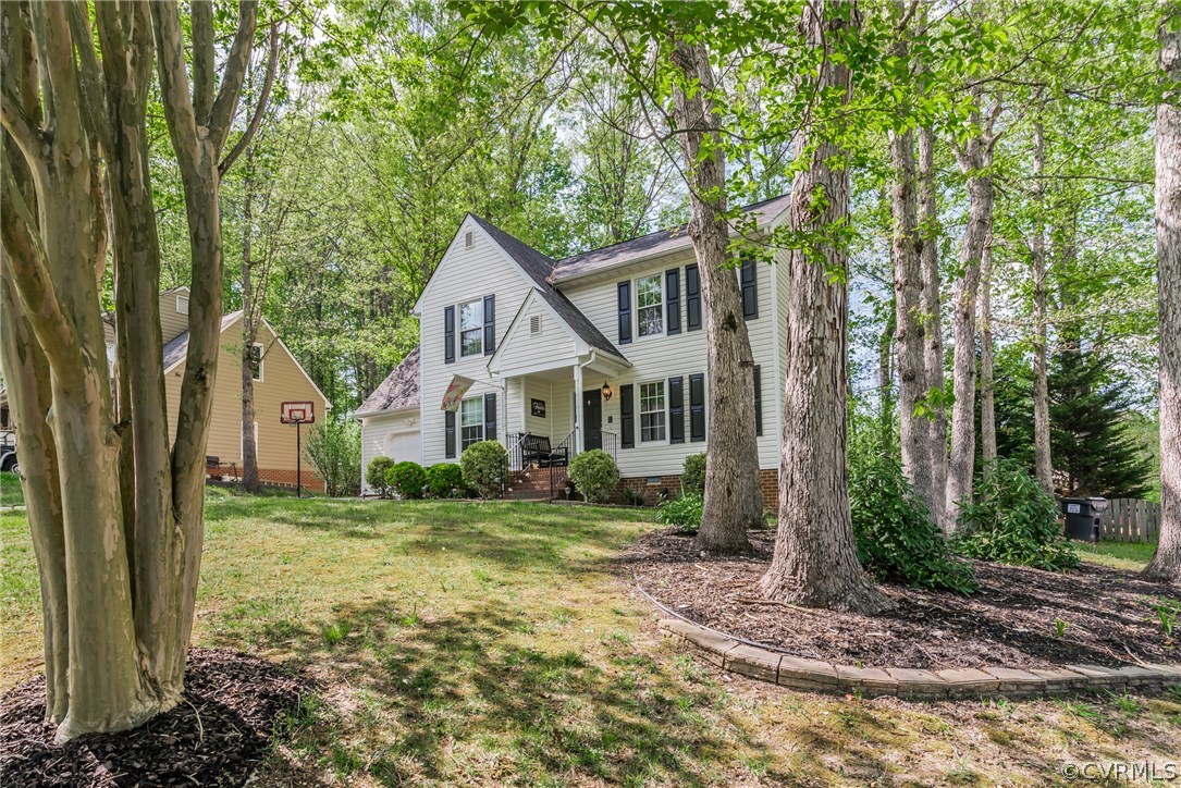 4824 Cedar Cliff Road Chester, VA 23831 - Photo 3 of 50 a view of a house with a yard