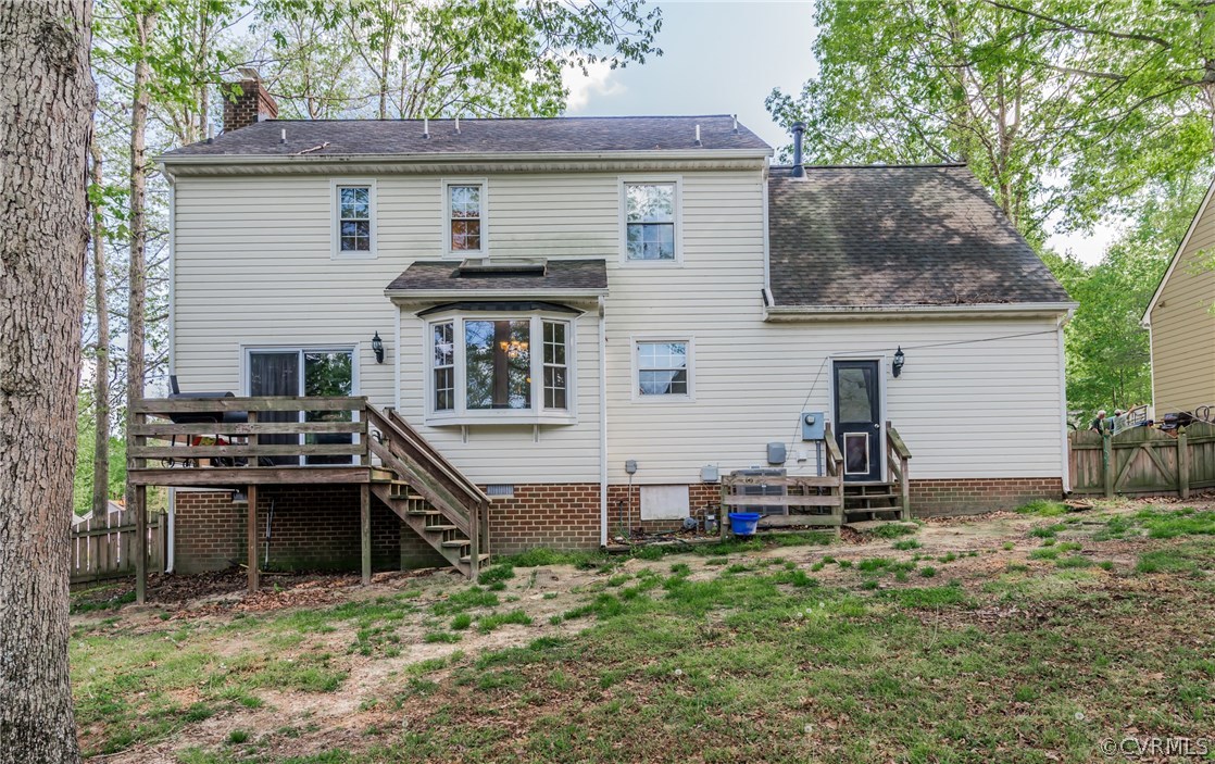 4824 Cedar Cliff Road Chester, VA 23831 - Photo 8 of 50 front view of house with a yard