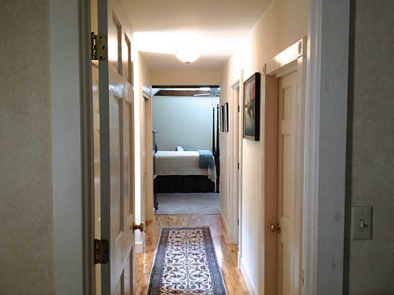 703 Head Tide Hill Road Alna, ME 04535 - Photo 26 of 35 Hallway. From the study/office...