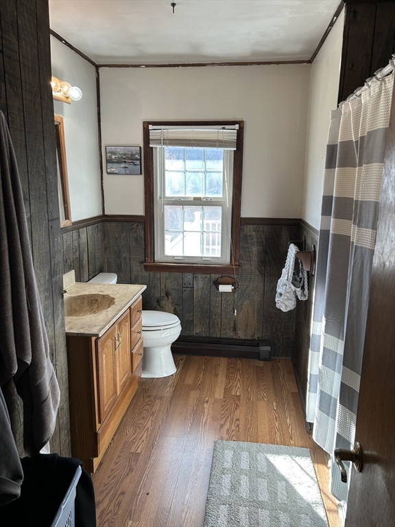 118 Spring Hill Road Ashby, MA 01431 - Photo 14 of 37 a bathroom with a sink a toilet and a mirror