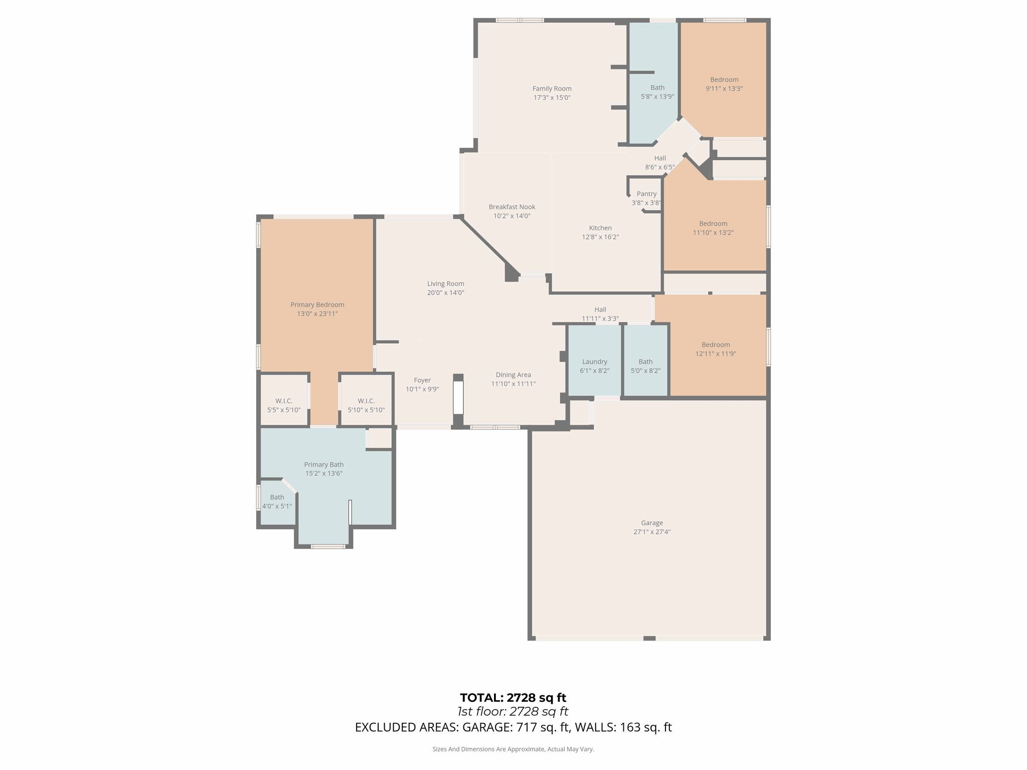 12181 Rockledge Circle Boca Raton, FL 33428 - Photo 71 of 71 Floor Plan