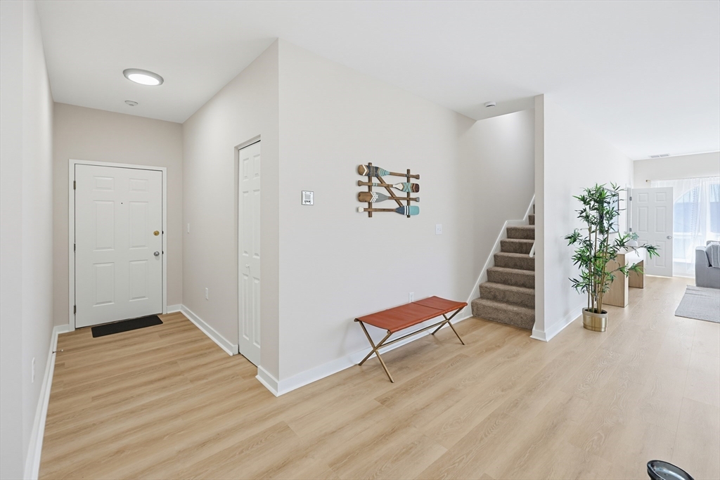 45 Main Street, Unit 35 Wareham, MA 02571 - Photo 3 of 34 a view of an entryway with wooden floor