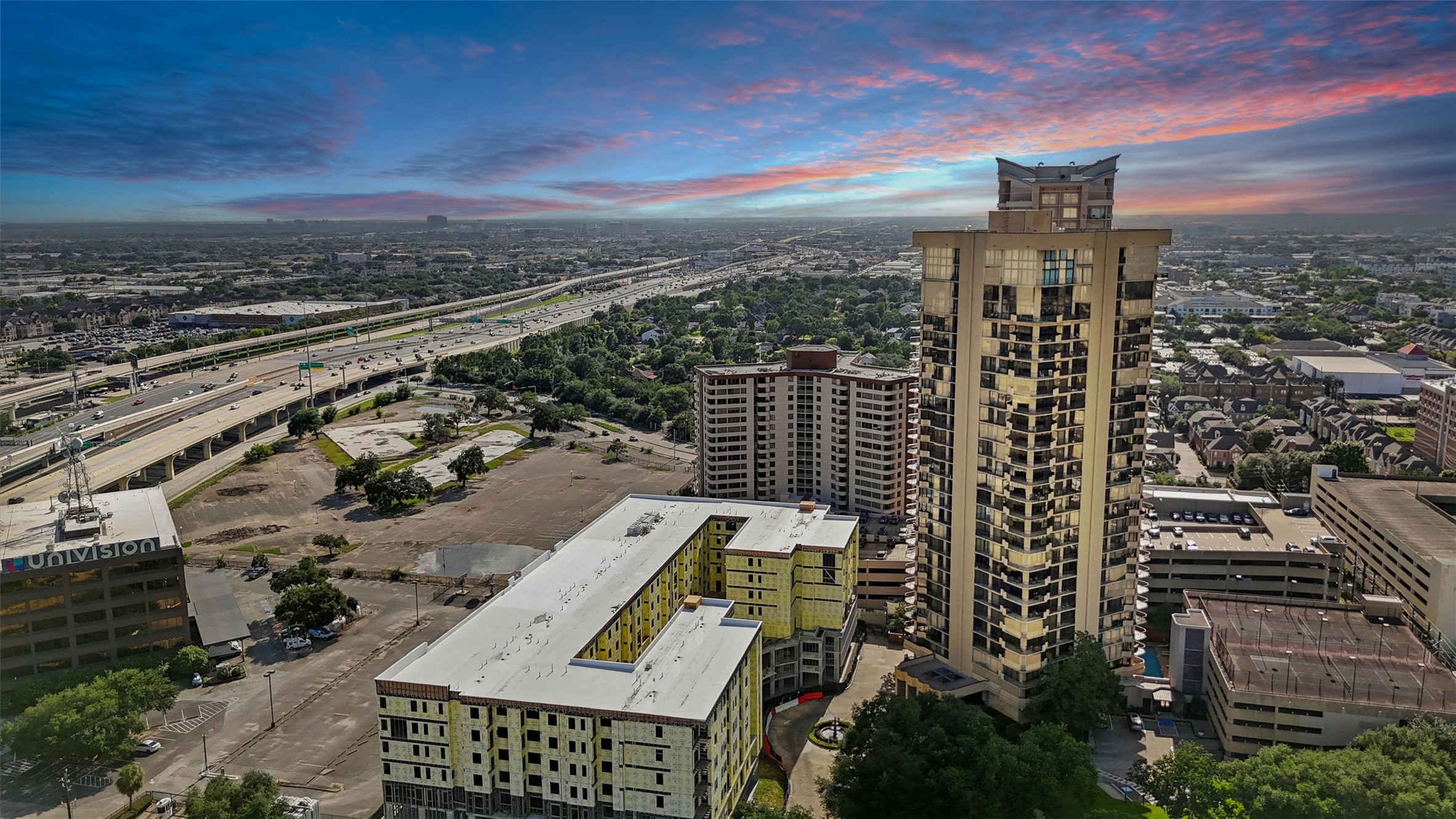 3350 McCue Road, Unit 2301 Houston, TX 77056 - Photo 2 of 31 an aerial view of a city