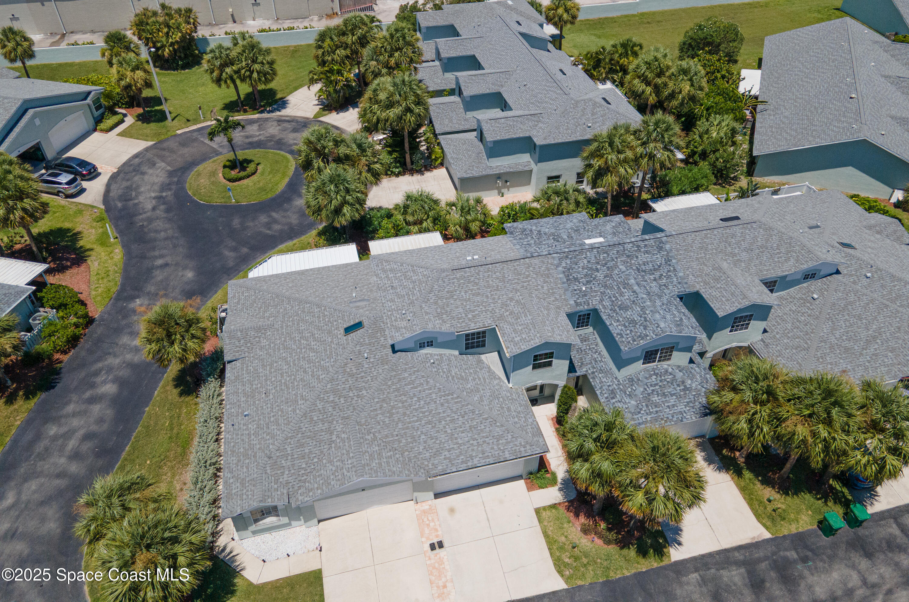 36 Sunset Street Satellite Beach, FL 32937 - Photo 34 of 45 an aerial view of house with yard