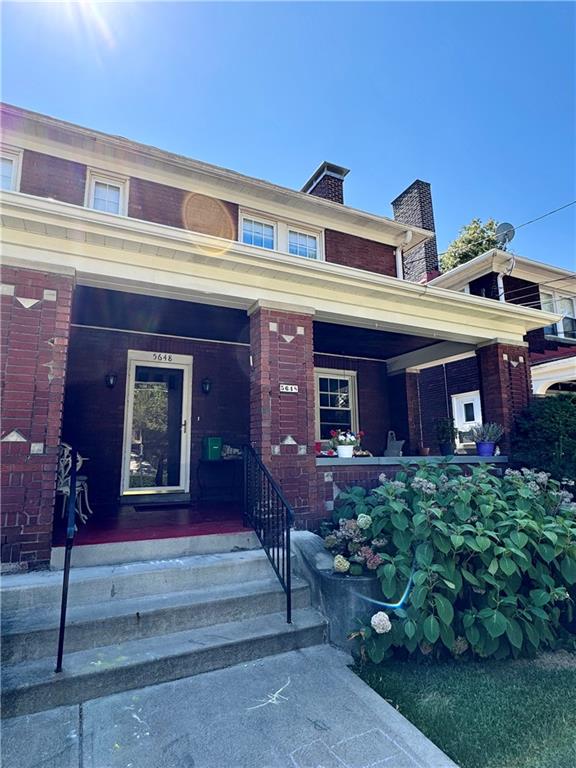 5648 Melvin Street Pittsburgh, PA 15217 - Photo 1 of 22 a front view of a house