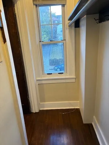 a view of a small space