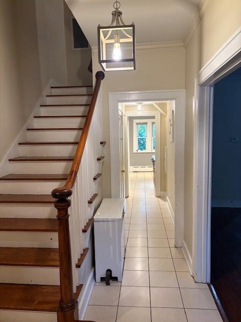 5648 Melvin Street Pittsburgh, PA 15217 - Photo 4 of 22 a view of entryway and hall with wooden floor