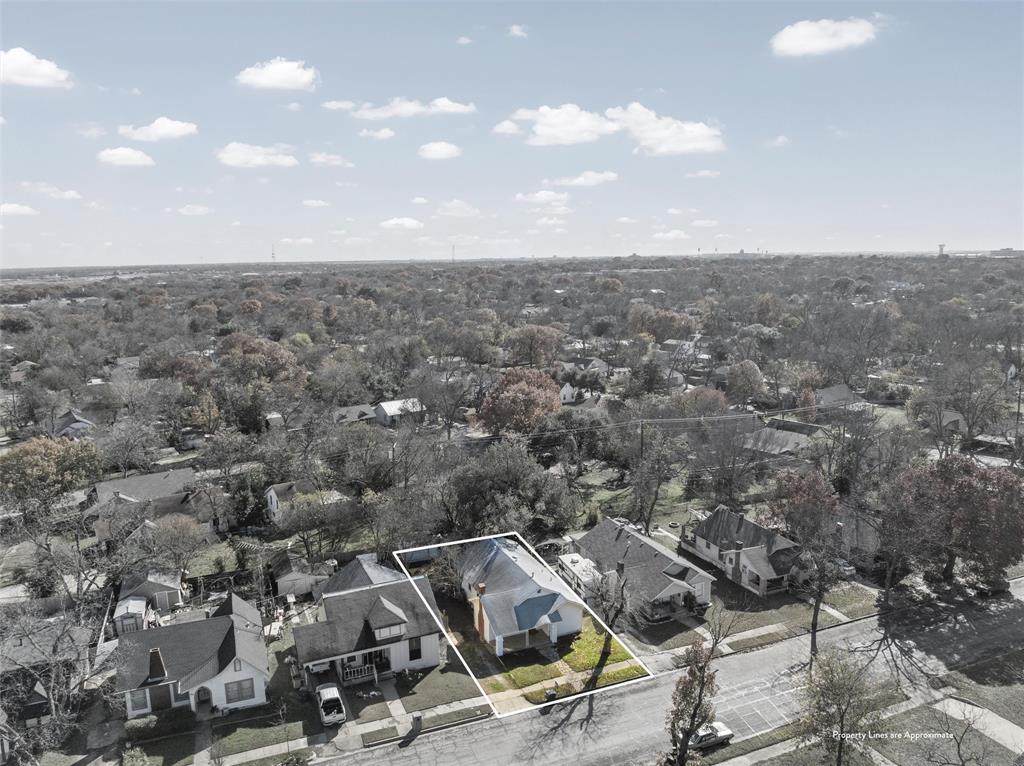 2912 Edmond Avenue Waco, TX 76707 - Photo 28 of 30 Aerial view of residential area with property parcel outlined