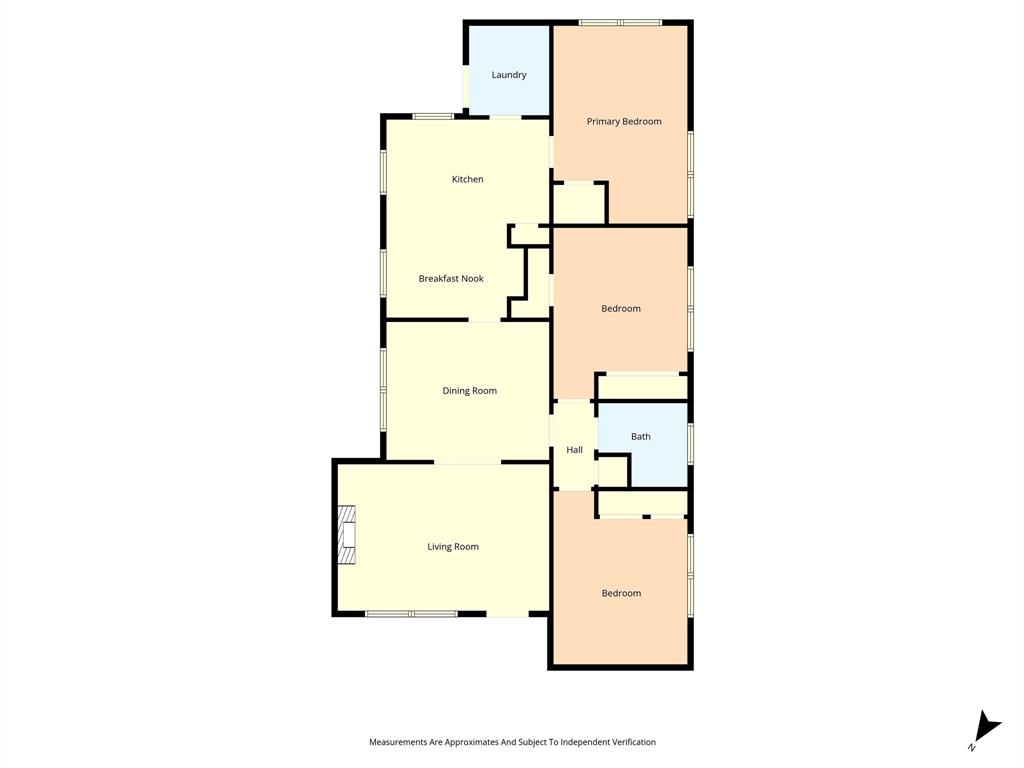 2912 Edmond Avenue Waco, TX 76707 - Photo 29 of 30 View of floor plan / room layout
