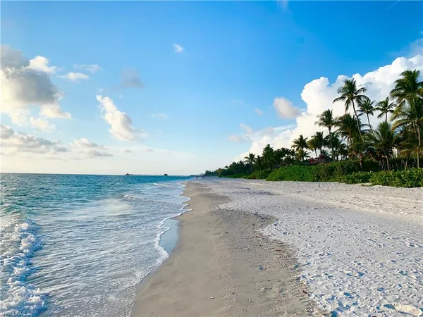 a view of ocean view with beach