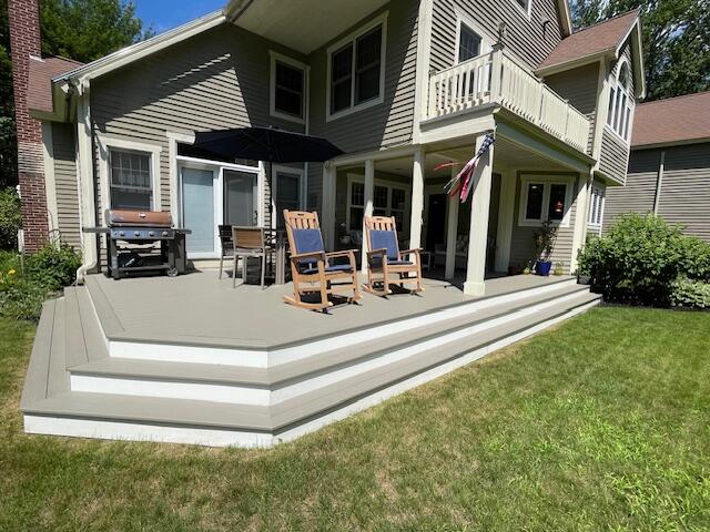 1047 Middle Road North Waterboro, ME 04061 - Photo 45 of 56 Rear Deck