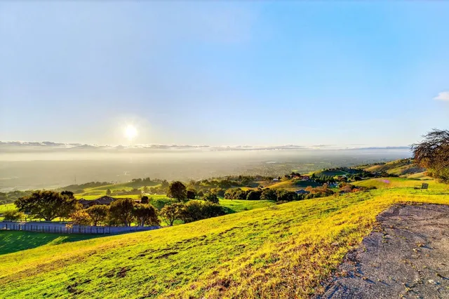 a view of an ocean and beach