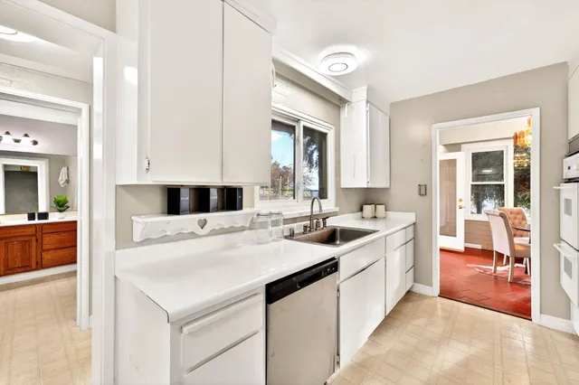 a view of an ocean and beach