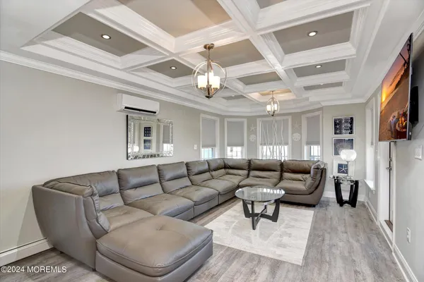 a view of a fireplace