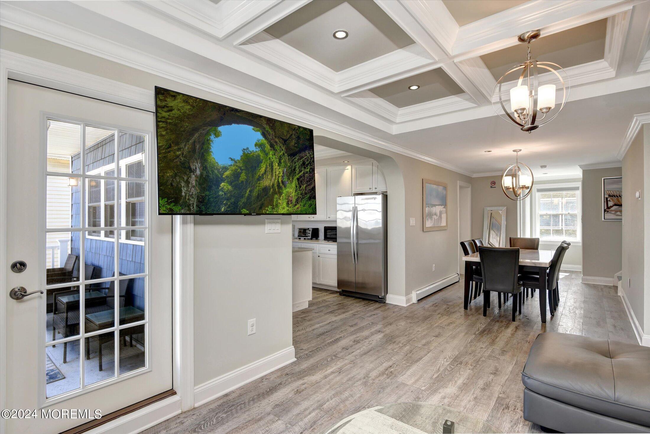 5 Fielder Avenue Seaside Heights, NJ 08751 - Photo 28 of 55 a view of a dining room with furniture window and wooden floor