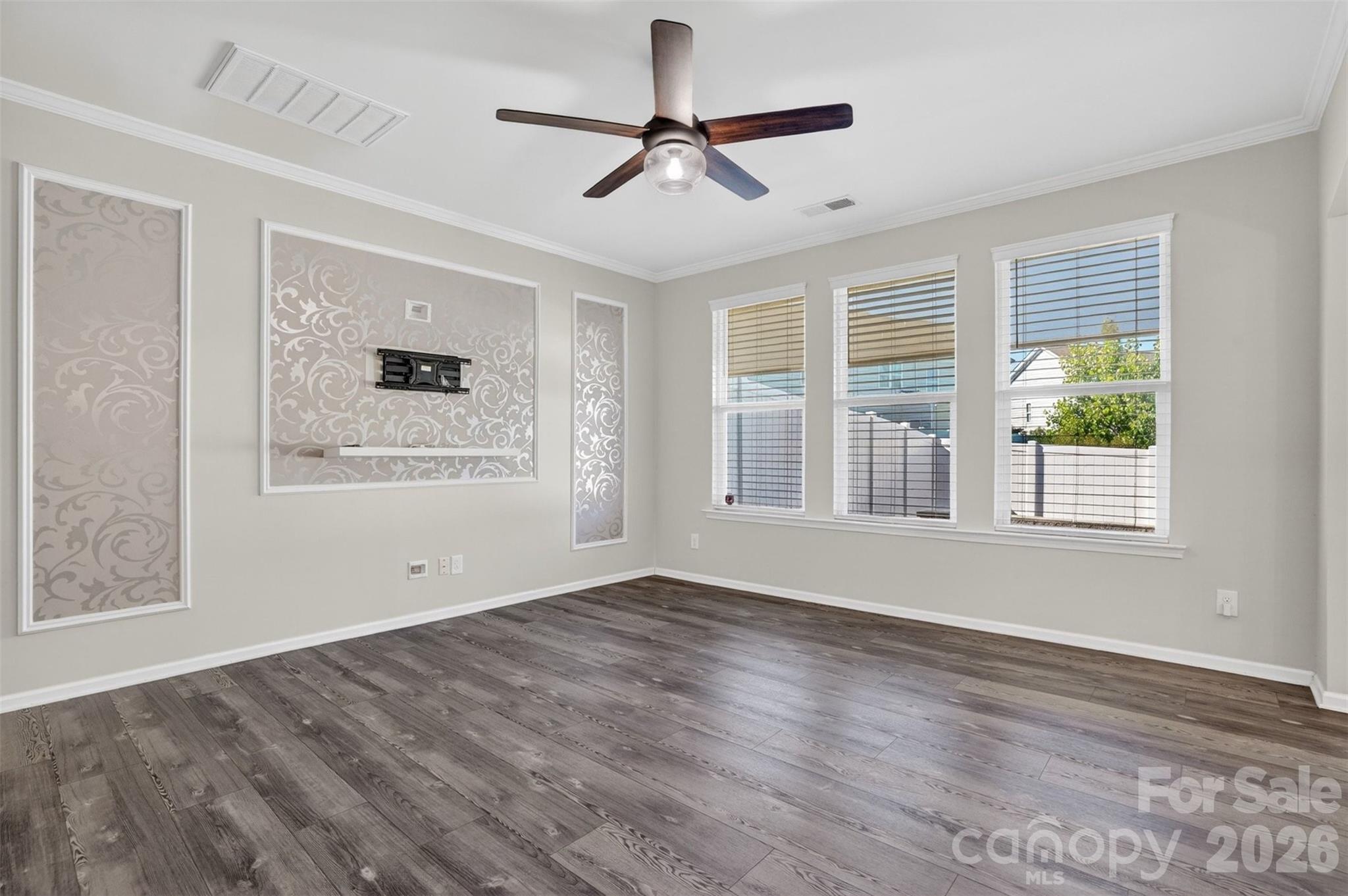 764 River Park Road Belmont, NC 28012 - Photo 5 of 27 a view of room with window and ceiling fan