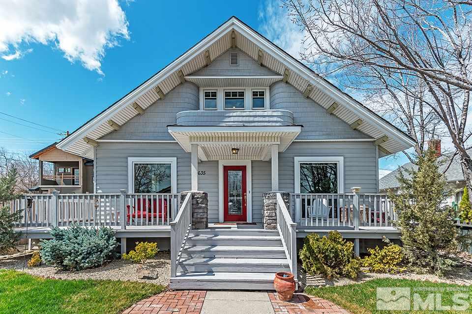 635 South Arlington Avenue Reno, NV 89509 - Photo 1 of 25 a front view of a house with garden