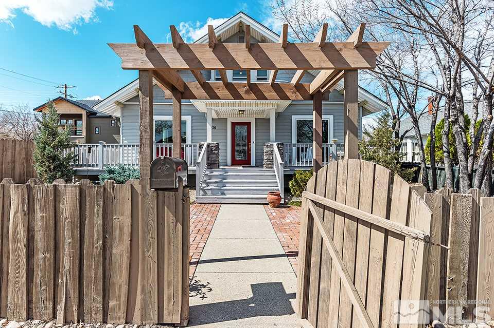 635 South Arlington Avenue Reno, NV 89509 - Photo 25 of 25 a view of a house with a porch