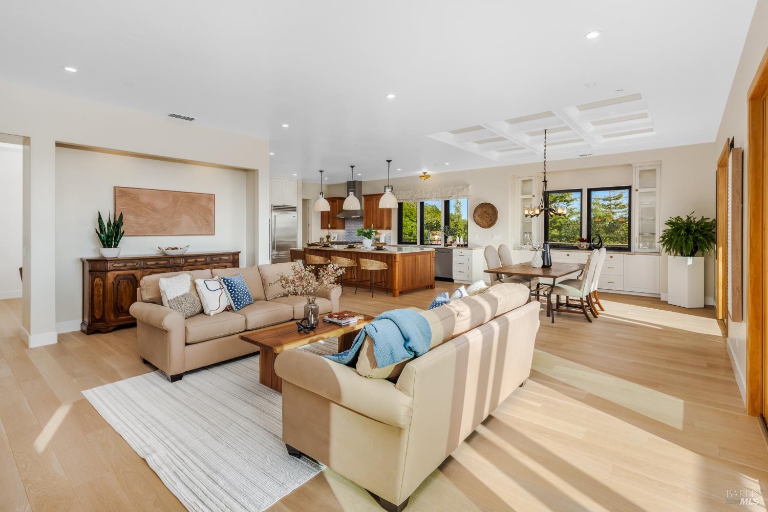 1335 Wikiup Drive Santa Rosa, CA 95403 - Photo 21 of 48 a living room with furniture and a large window