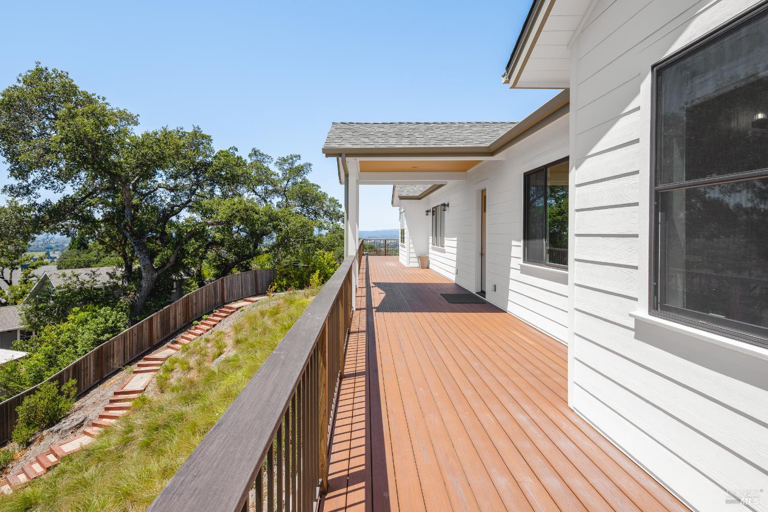 1335 Wikiup Drive Santa Rosa, CA 95403 - Photo 45 of 48 a view of balcony and deck