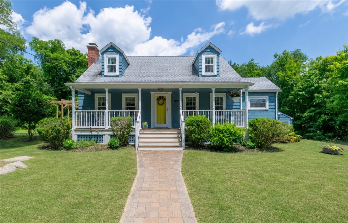 335 Eagle Peak Road Burrillville, RI 02859 - Photo 2 of 35 Exterior front with a wonderful farmer's porch!