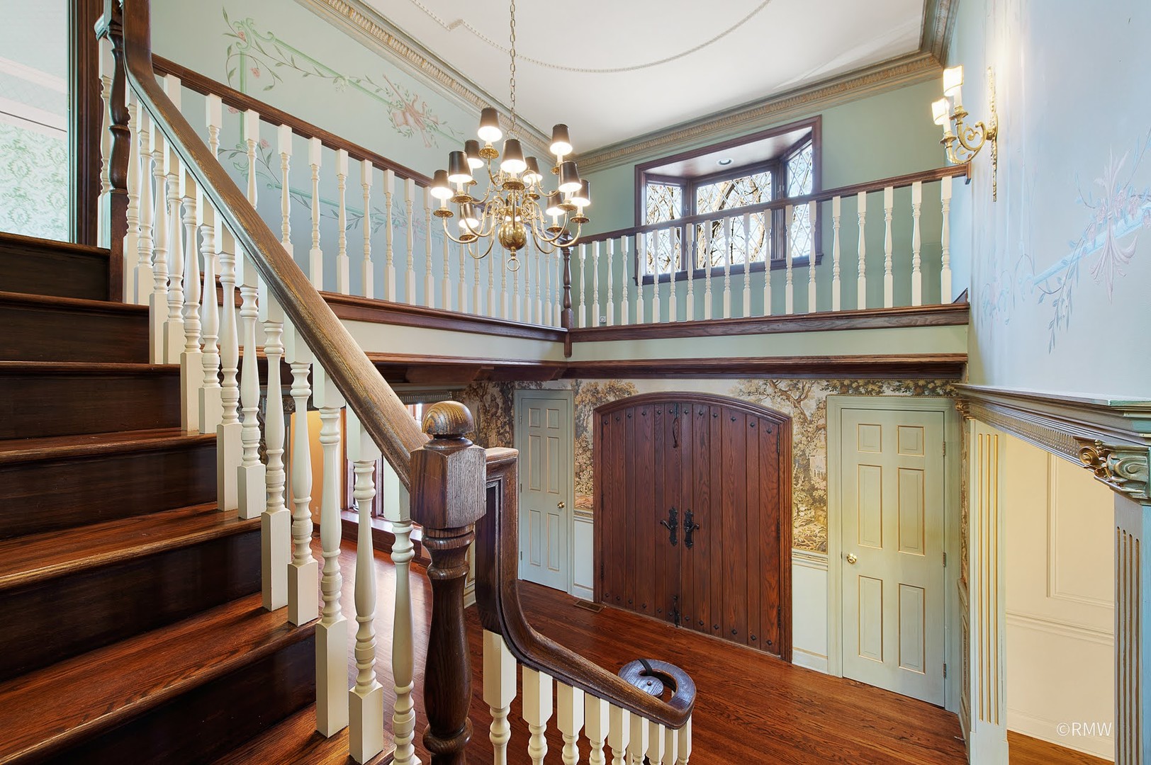27W161 Mack Road Wheaton, IL 60189 - Photo 18 of 39 a view of entryway and hall with wooden floor