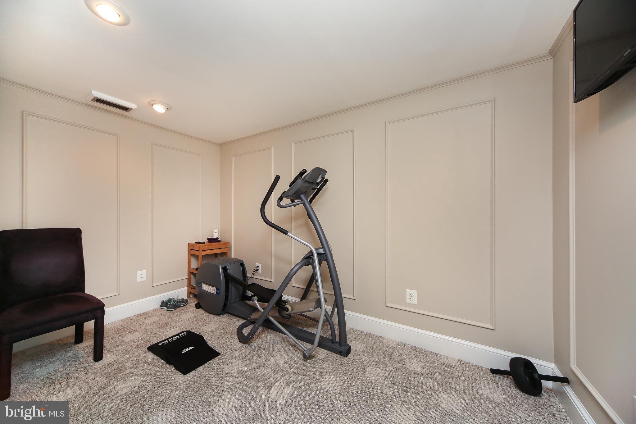 4 Settlers Drive Doylestown, PA 18901 - Photo 28 of 40 Fully Finished Basement - Workout Room