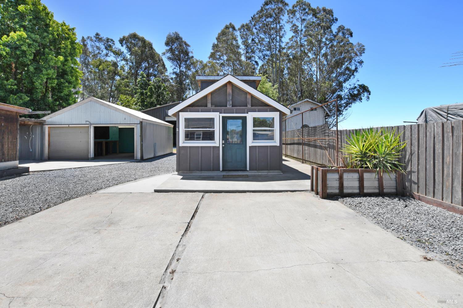 866 Yuba Drive Santa Rosa, CA 95407 - Photo 33 of 73 PARKING PAD & FRONT PORCH AREA OF STUDIO