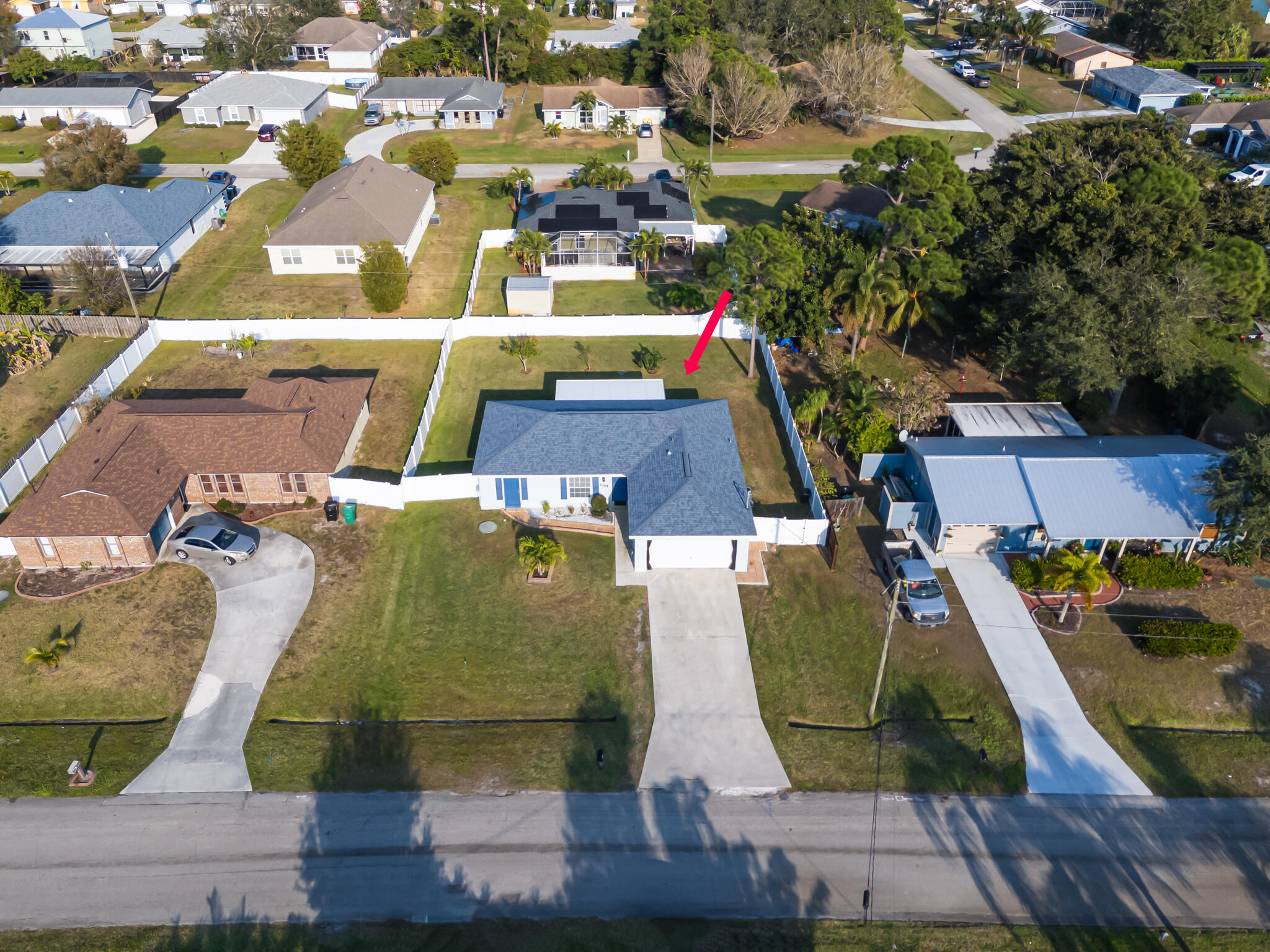 2065 Southwest Gemini Lane Port St. Lucie, FL 34984 - Photo 3 of 24 an aerial view of a