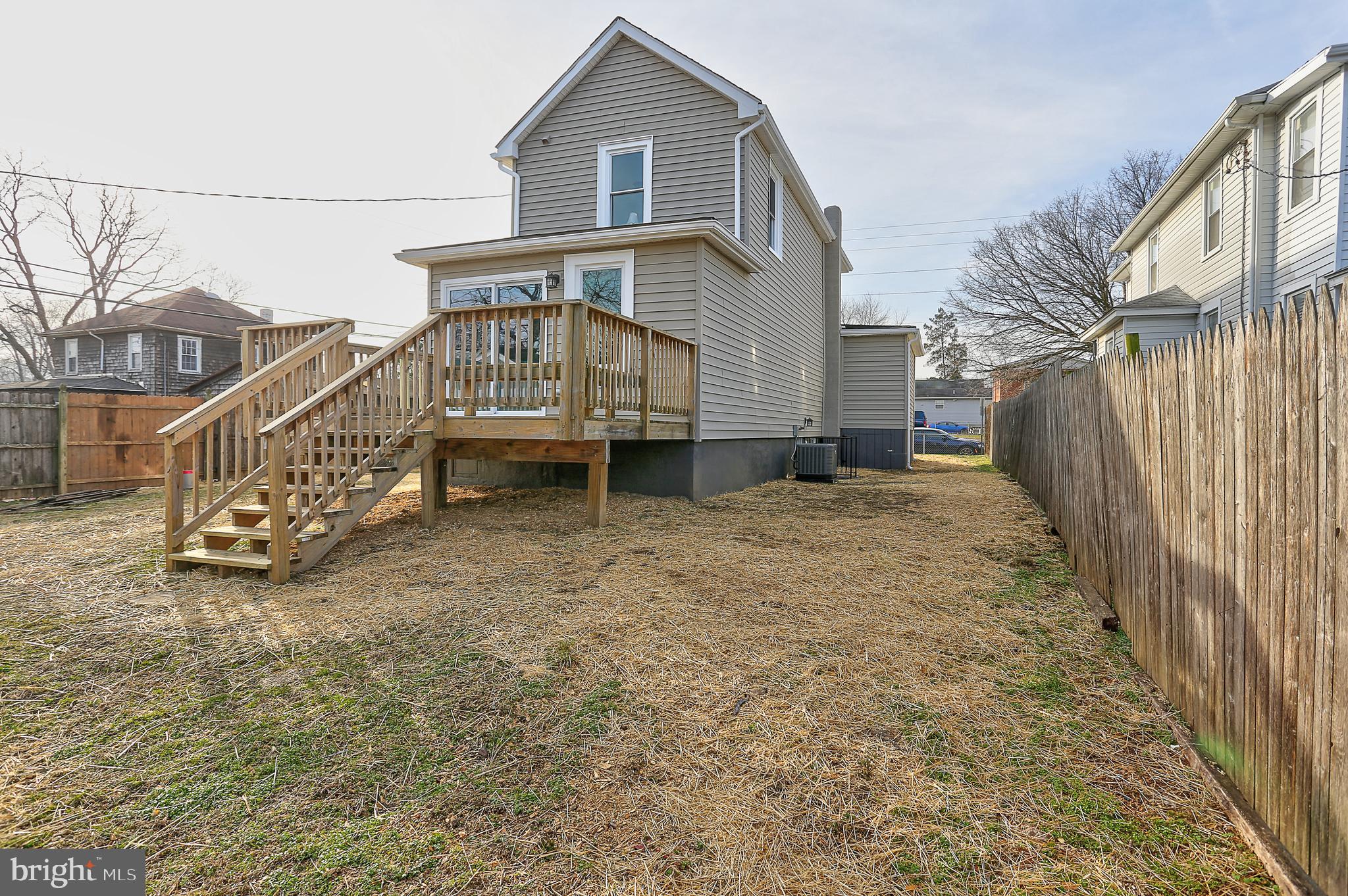 102 West Hilltop Road Baltimore, MD 21225 - Photo 13 of 26 Rear towards house