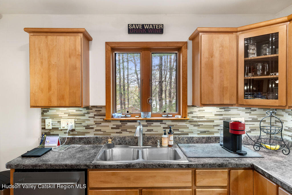10 Old Farm Road Shokan, NY 12481 - Photo 44 of 68 a kitchen with sink cabinets and window
